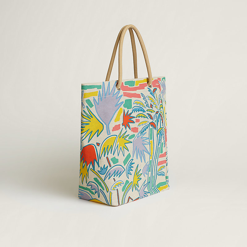 【デザインがお洒落★普段使いにも】HERMES★Palm Treeバック Palm tree beach bag - Orange | Hermès Hong Kong SAR